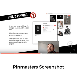 Pinmasters - Pinterest Marketing for Business Online Course CM